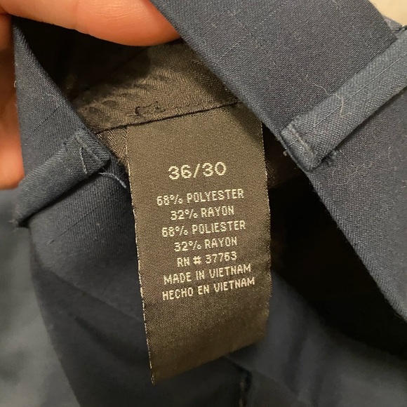 Perry Ellis Navy Dress Pants - Picture 6 of 6